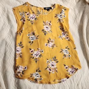 Yellow Alice Blue small top